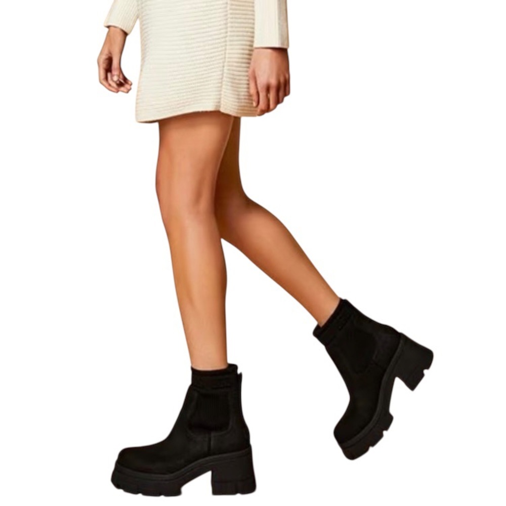 UGG Black Combat & Moto Boots - Picture 2 of 11